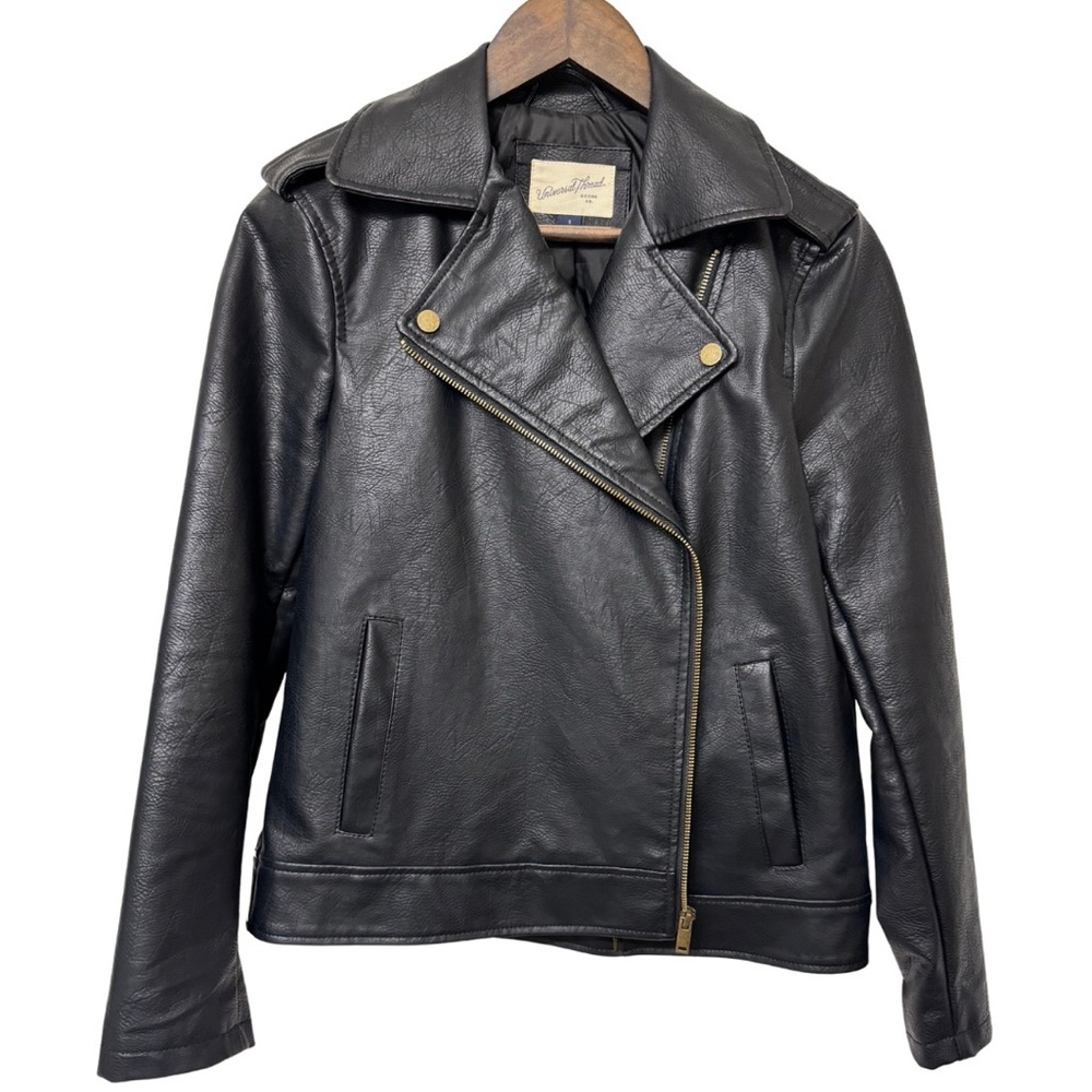 Universal Thread Faux Leather Jacket - Small